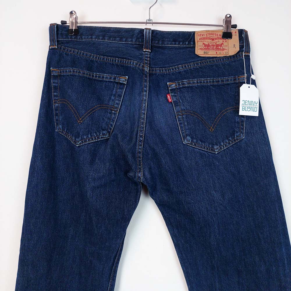 VIN-TR-26154 Vintage unisex jeans Levi's 501 W34 L32
