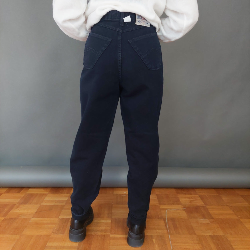 VIN-TR-26174 Vintage παντελόνι denim σκούρο μπλε XL