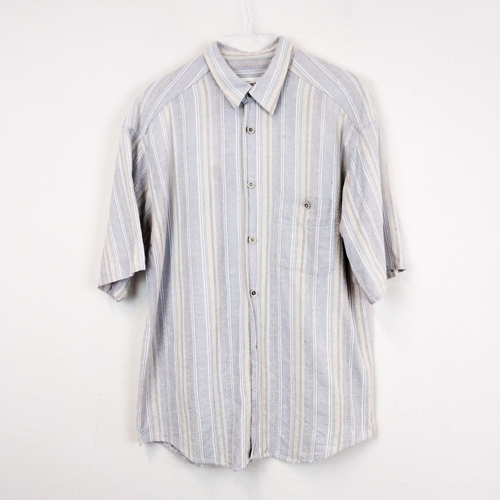VIN-SHI-26545 Vintage πουκάμισο M-L