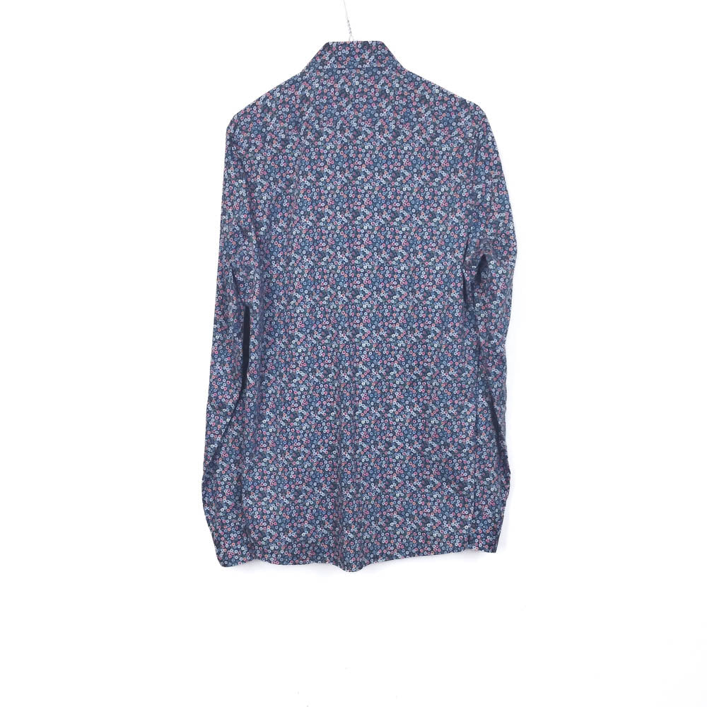 VIN-SHI-35242 Vintage πουκάμισο βαμβακερό floral M