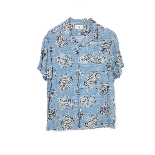 VIN-SHI-35271 Vintage πουκάμισο βισκόζη hawaiian L