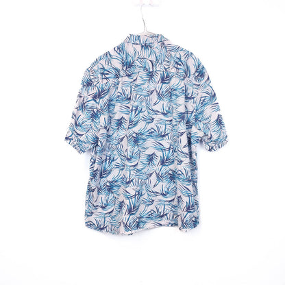 VIN-SHI-35273 Vintage πουκάμισο βαμβακερό hawaiian style 4XL