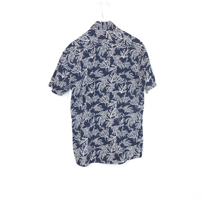 VIN-SHI-35277 Vintage πουκάμισο βαμβακερό exotic style M