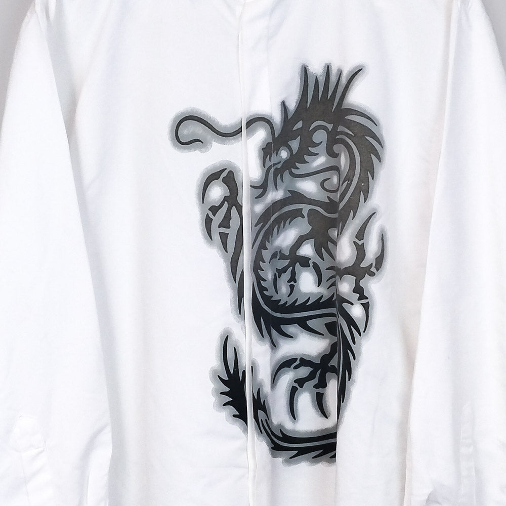 VIN-SHI-32540 Vintage πουκάμισο unisex XL