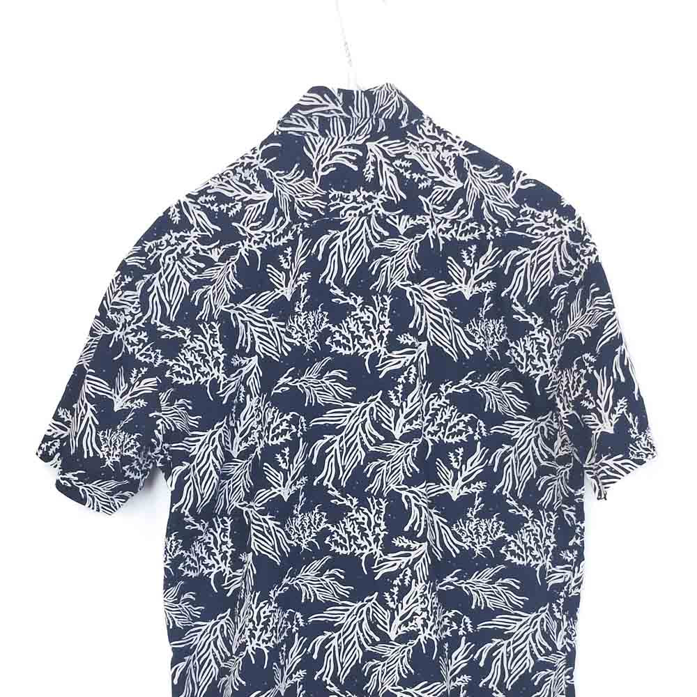 VIN-SHI-35277 Vintage πουκάμισο βαμβακερό exotic style M