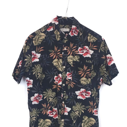 VIN-SHI-35278 Vintage πουκάμισο βαμβακερό hawaiian style M