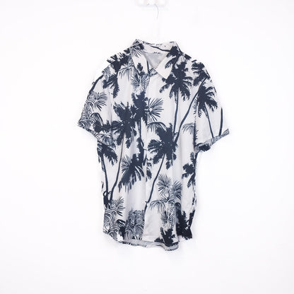 VIN-SHI-35280 Vintage πουκάμισο hawaiian style L