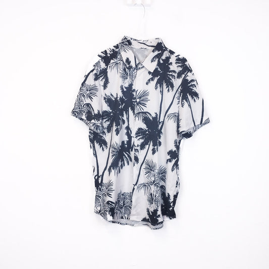 VIN-SHI-35280 Vintage πουκάμισο hawaiian style L