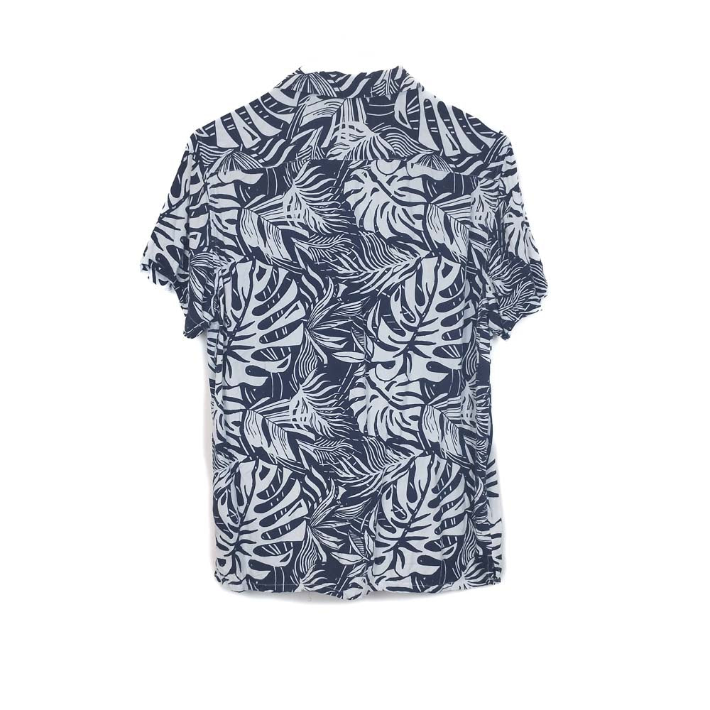 VIN-SHI-35243 Vintage πουκάμισο βισκόζη hawaiian style M