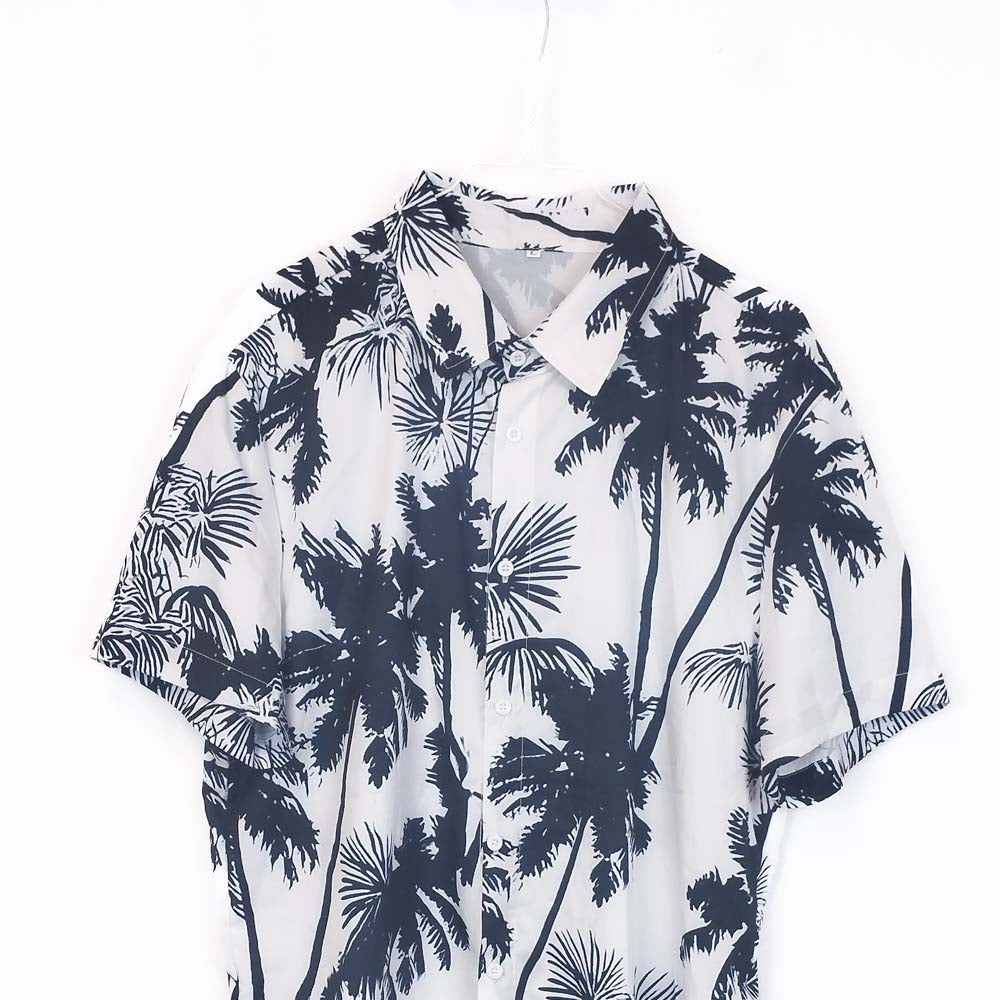 VIN-SHI-35280 Vintage πουκάμισο hawaiian style L