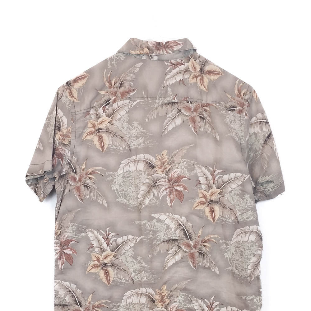 VIN-SHI-35284 Vintage πουκάμισο βαμβακερό hawaiian style M