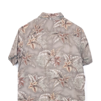 VIN-SHI-35284 Vintage πουκάμισο βαμβακερό hawaiian style M