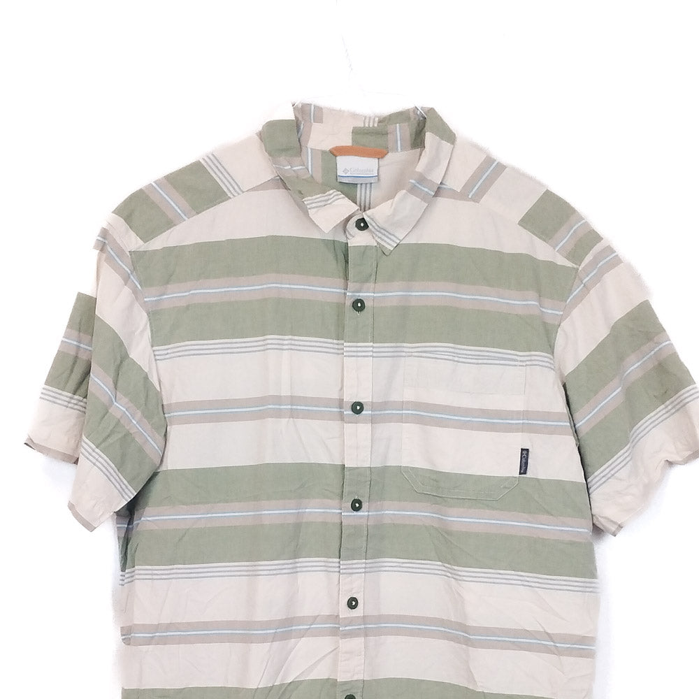 VIN-SHI-35285 Preloved πουκάμισο βαμβακερό unisex Columbia L
