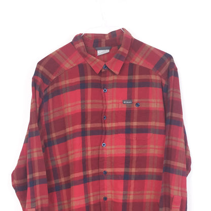 VIN-SHI-35289 Preloved πουκάμισο βαμβακερό unisex Columbia XL
