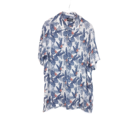 VIN-SHI-35240 Vintage πουκάμισο βισκόζη hawaiian style 2XL