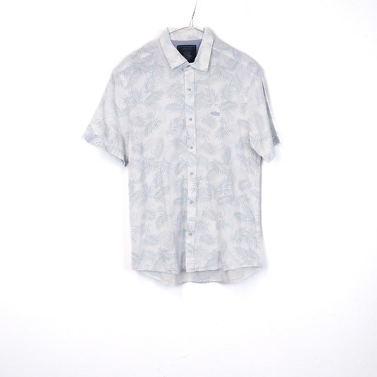 VIN-SHI-35245 Vintage πουκάμισο βαμβακερό hawaiian style S