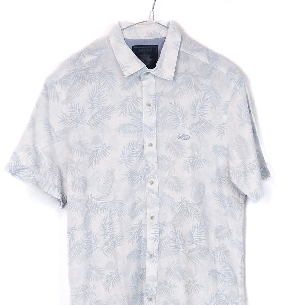 VIN-SHI-35245 Vintage πουκάμισο βαμβακερό hawaiian style S