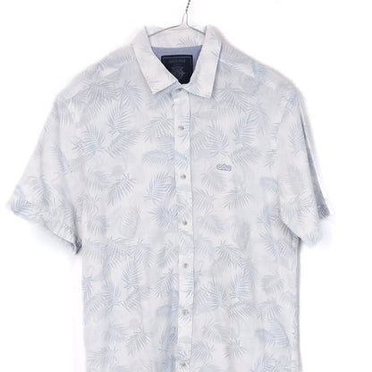 VIN-SHI-35245 Vintage πουκάμισο βαμβακερό hawaiian style S