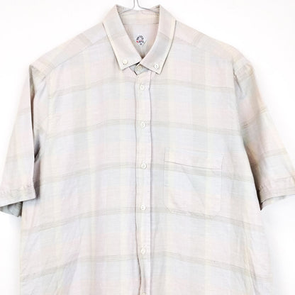 VIN-SHI-26549 Vintage πουκάμισο καρό L