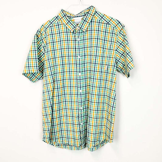 VIN-SHI-27143 Vintage πουκάμισο Columbia καρό XL
