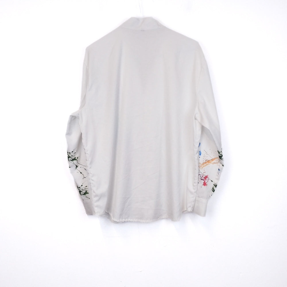 VIN-SHI-35247 Vintage πουκάμισο crazy pattern XL