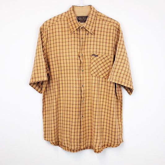 VIN-SHI-26552 Vintage πουκάμισο XL