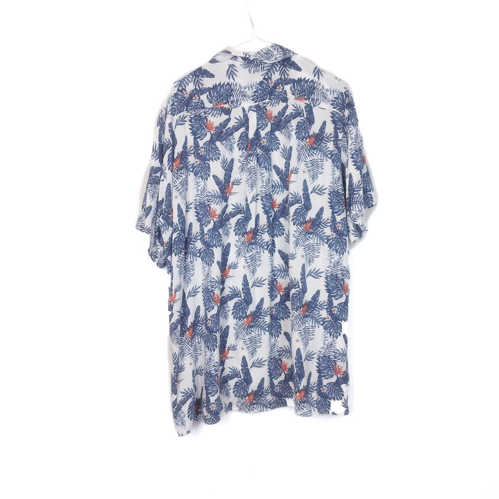 VIN-SHI-35240 Vintage πουκάμισο βισκόζη hawaiian style 2XL