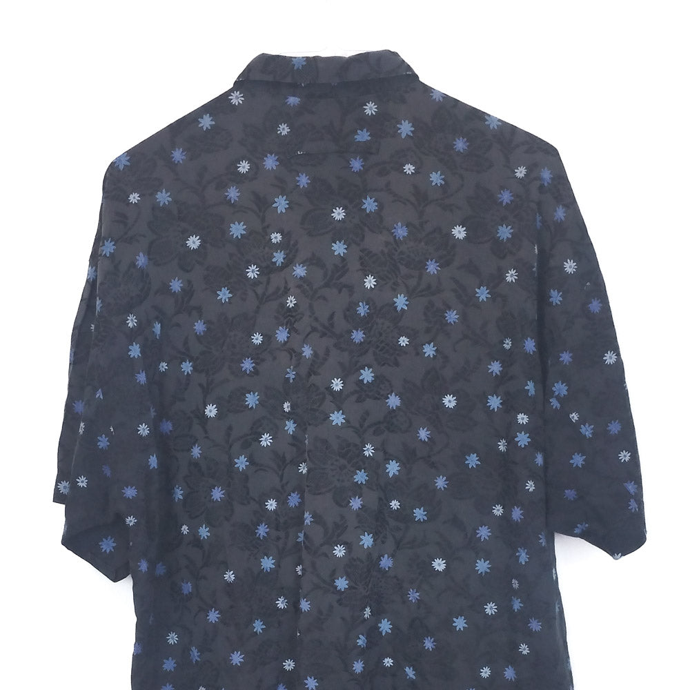 VIN-SHI-35250 Vintage πουκάμισο βαμβακερό floral L
