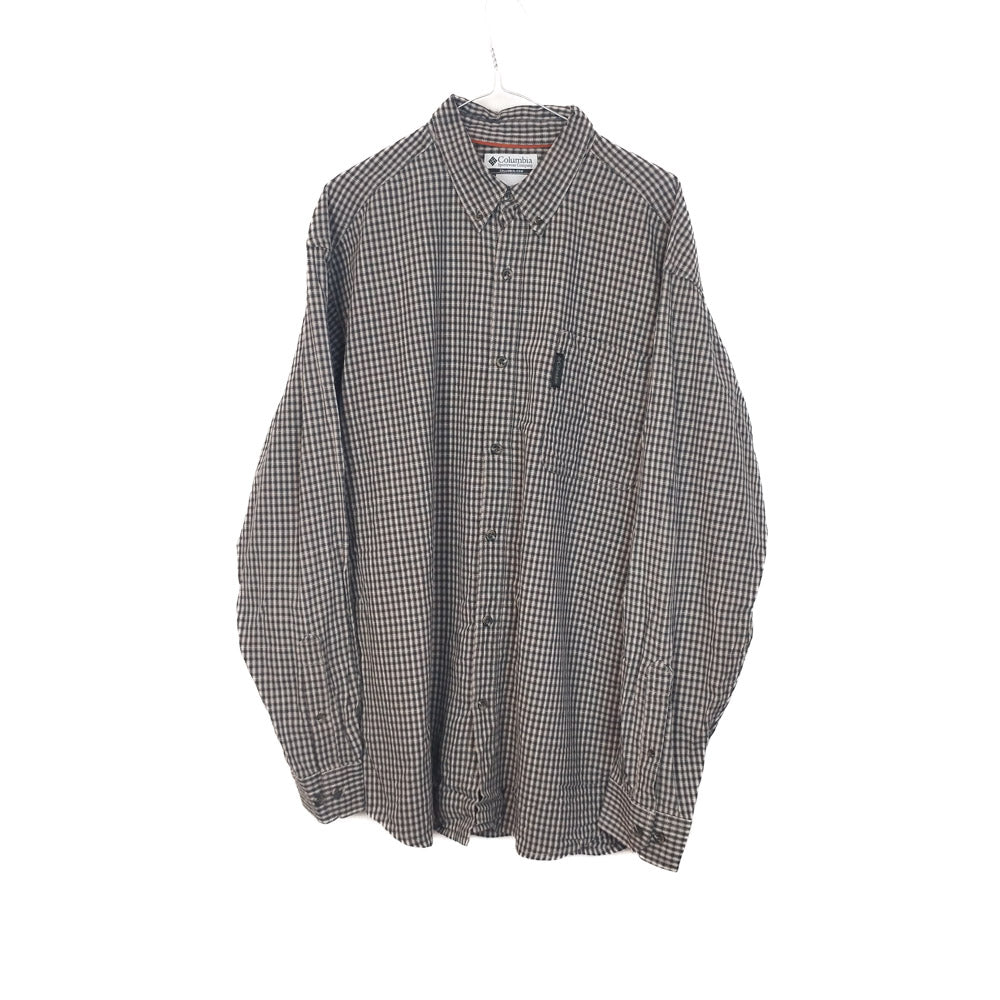 VIN-SHI-32632 Preloved πουκάμισο unisex Columbia XL