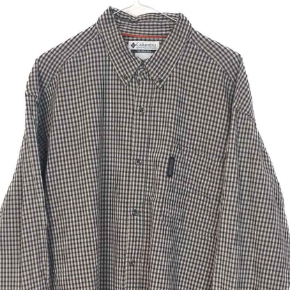 VIN-SHI-32632 Preloved πουκάμισο unisex Columbia XL