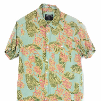 VIN-SHI-35252 Vintage πουκάμισο βαμβακερό hawaiian style S