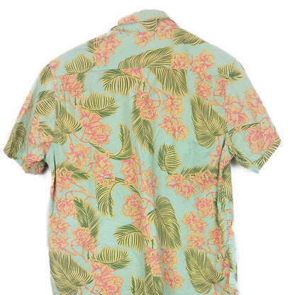 VIN-SHI-35252 Vintage πουκάμισο βαμβακερό hawaiian style S