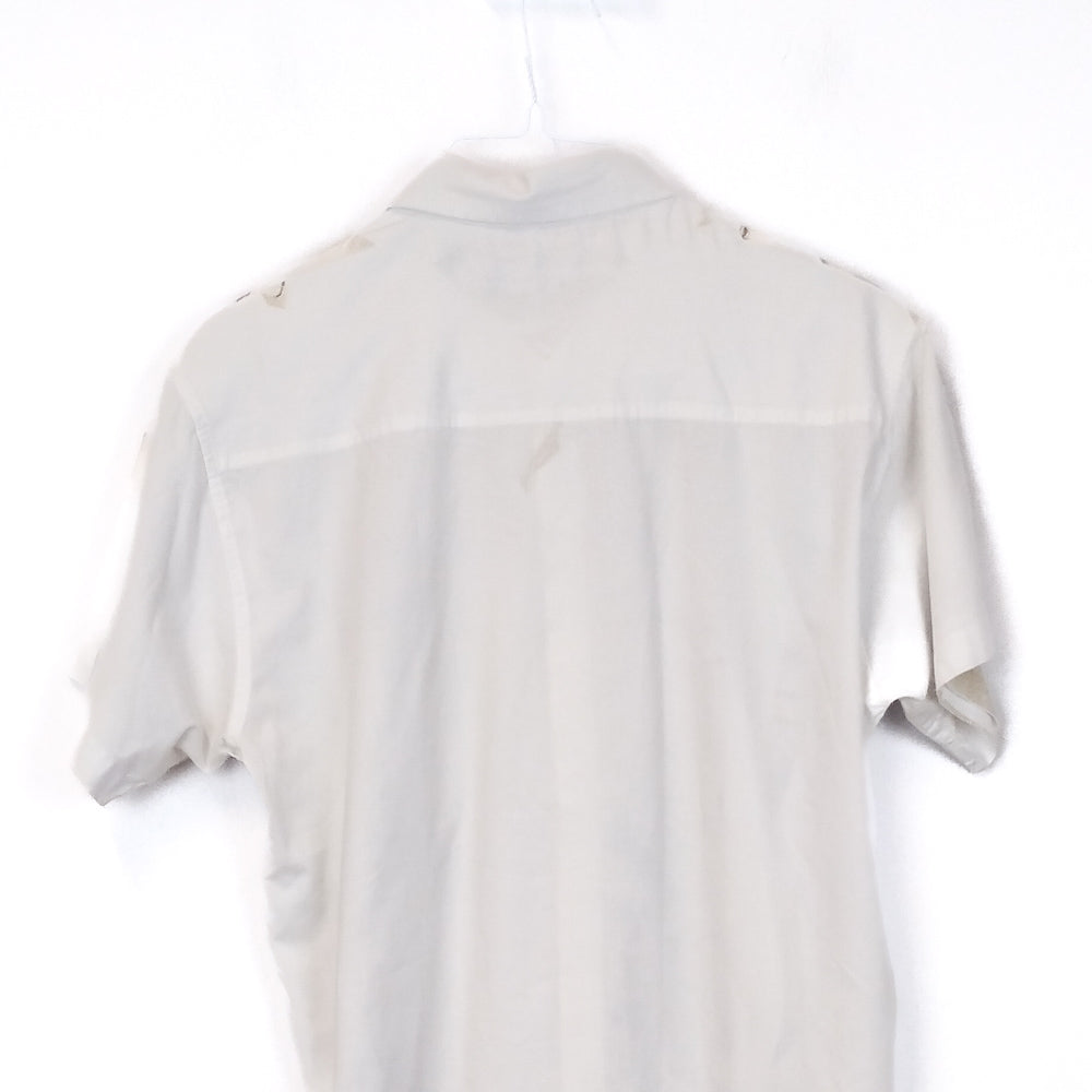 VIN-SHI-35259 Vintage πουκάμισο crazy pattern XL