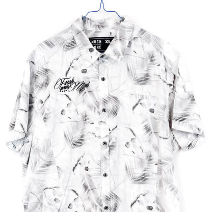 VIN-SHI-31813 Vintage πουκάμισο hawaiian print L