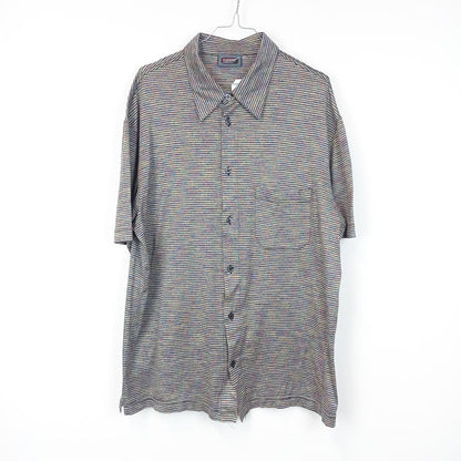 VIN-SHI-25315 Vintage πουκάμισο μακό 90s M-L