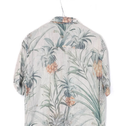 VIN-SHI-35260 Vintage πουκάμισο βαμβακερό crazy pattern M