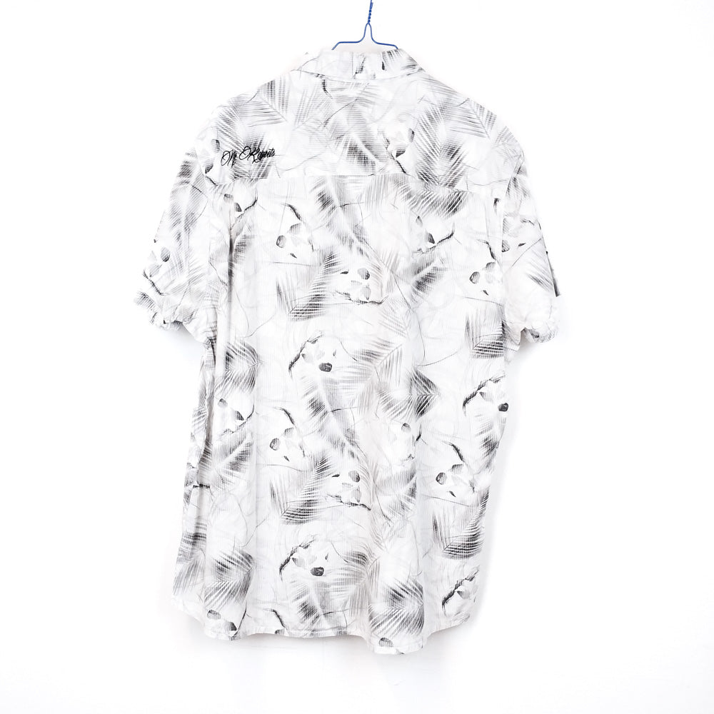 VIN-SHI-31813 Vintage πουκάμισο hawaiian print L