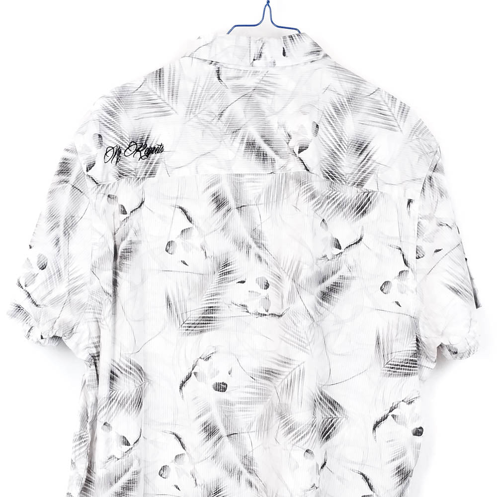 VIN-SHI-31813 Vintage πουκάμισο hawaiian print L