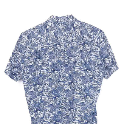 VIN-SHI-35261 Vintage πουκάμισο βαμβακερό crazy pattern M