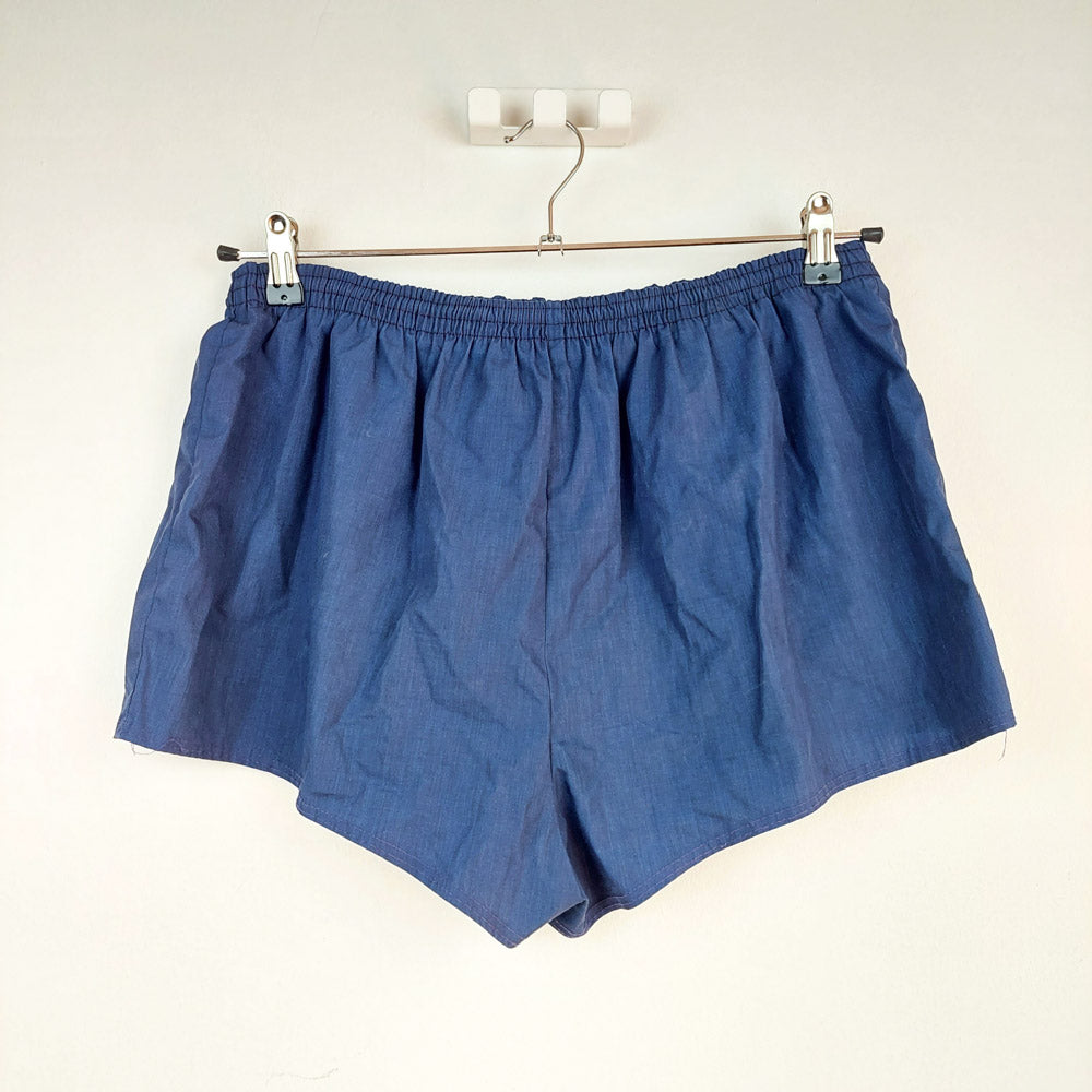 VIN-TR-27907 Vintage shorts μπλε Μ-L
