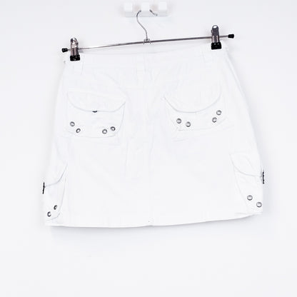 VIN-SKI-31886 Vintage φούστα λευκή Esprit S