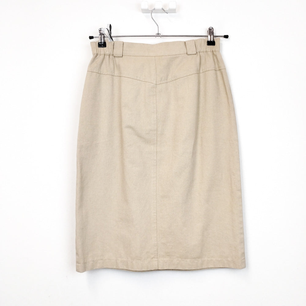 VIN-SKI-31585 Vintage ντένιμ μίντι φούστα M-L