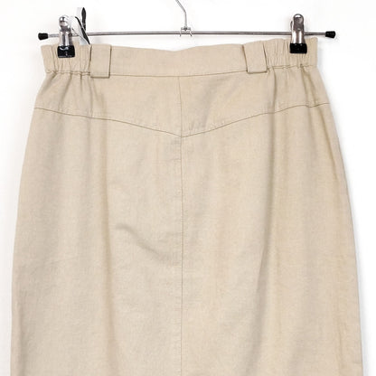 VIN-SKI-31585 Vintage ντένιμ μίντι φούστα M-L