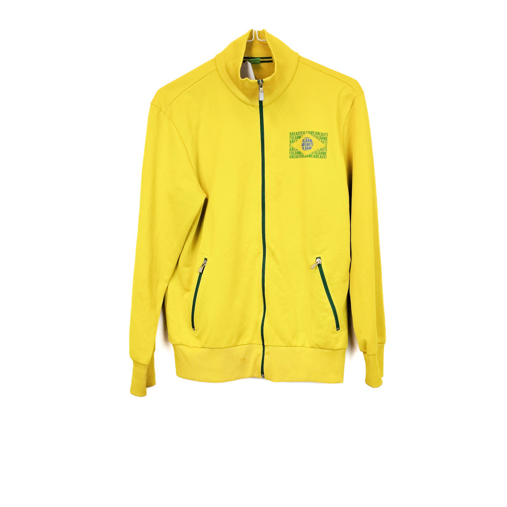 VIN-SW-33796 Vintage αθλητική ζακέτα Hugo Boss unisex 70's style M