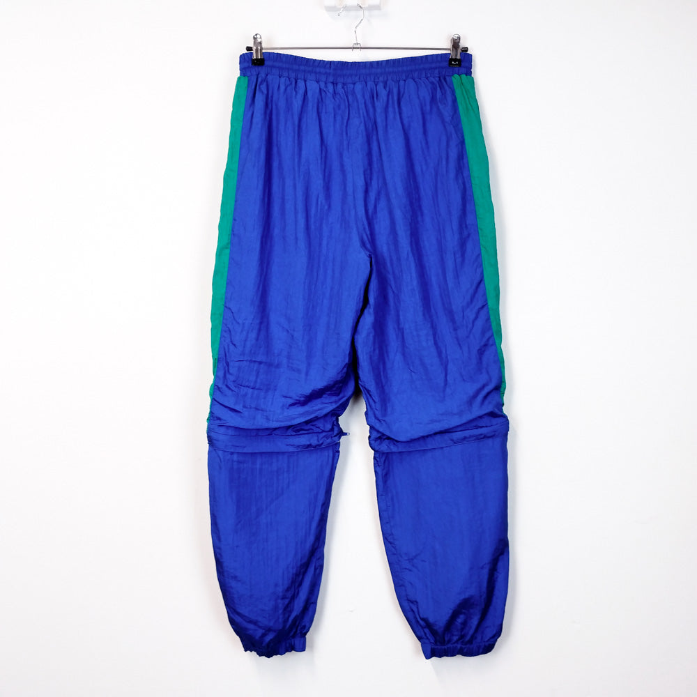 VIN-TR-26911 Vintage αθλητικό παντελόνι μπλε-πράσινο XL