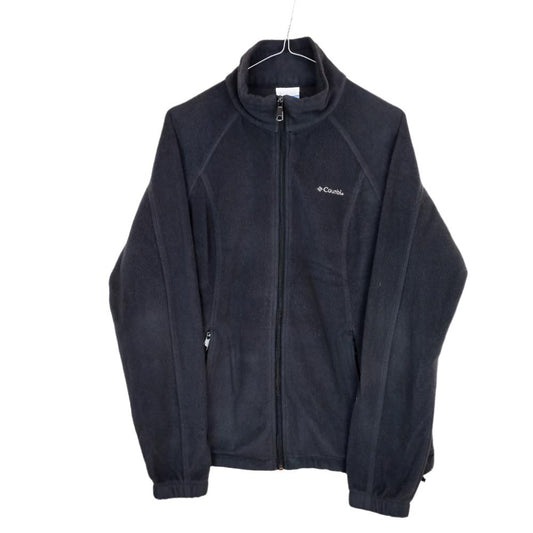 VIN-SW-28489 Preloved fleece ζακέτα μαύρη Columbia Μ-L