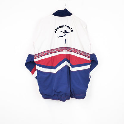 VIN-SW-33694 Vintage αντιανεμική ζακέτα unisex 90's style M