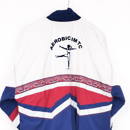 VIN-SW-33694 Vintage αντιανεμική ζακέτα unisex 90's style M