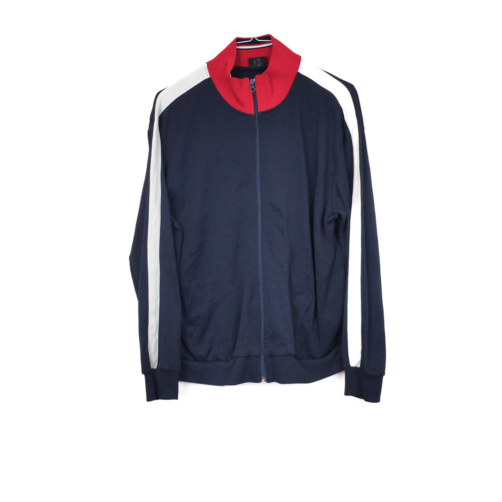 VIN-SW-33861 Vintage αθλητική ζακέτα unisex 70's style M-L