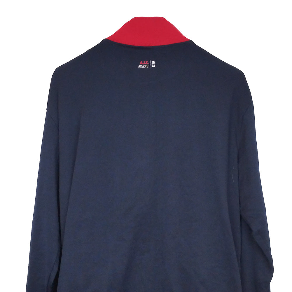 VIN-SW-33861 Vintage αθλητική ζακέτα unisex 70's style M-L